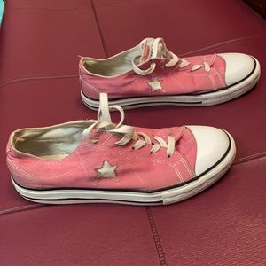 Converse one star canvas tennis shoes
